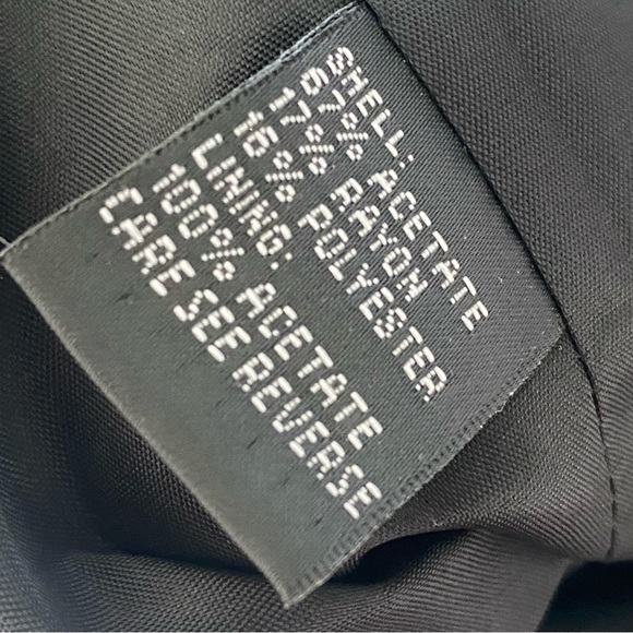 Carmen Marc Valvo Collection shimmer little black dress beaded neckline size 4 - Picture 10 of 10